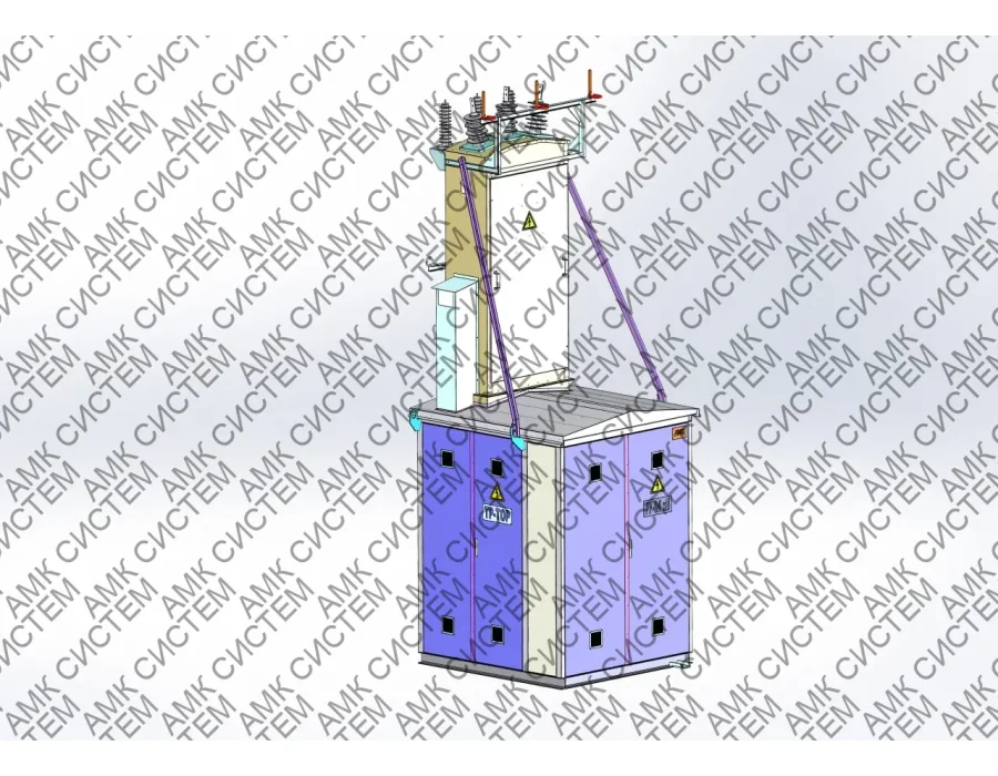 Комплектна трансформаторна підстанція КТП-1-В/В-63/10/0,4 У1
