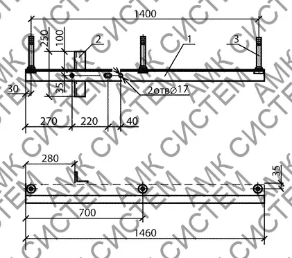 Траверса ТМ2