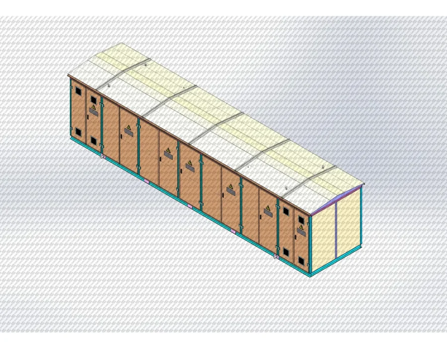 Комплектна трансформаторна підстанція 2КТП-2К-400/10/0,4 У1