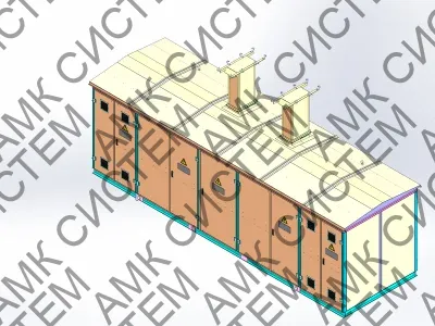 Комплектна трансформаторна підстанція 2КТПГ-2К-630/10/0,4 У1