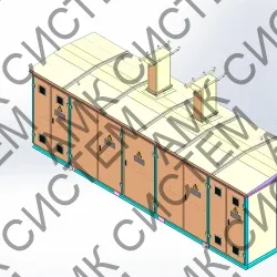 Комплектна трансформаторна підстанція 2КТПГ-2К-630/10/0,4 У1